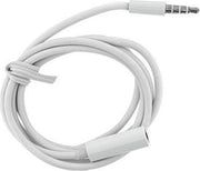 Xccess Stereo Headset Cable Coupler Adapter 3.5mm White Bulk