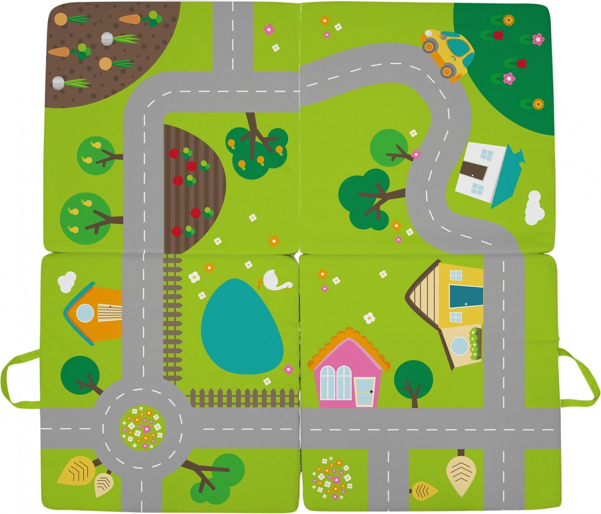 Achoka Opvouwbaar Speelkleed - 100x100x4 Cm
