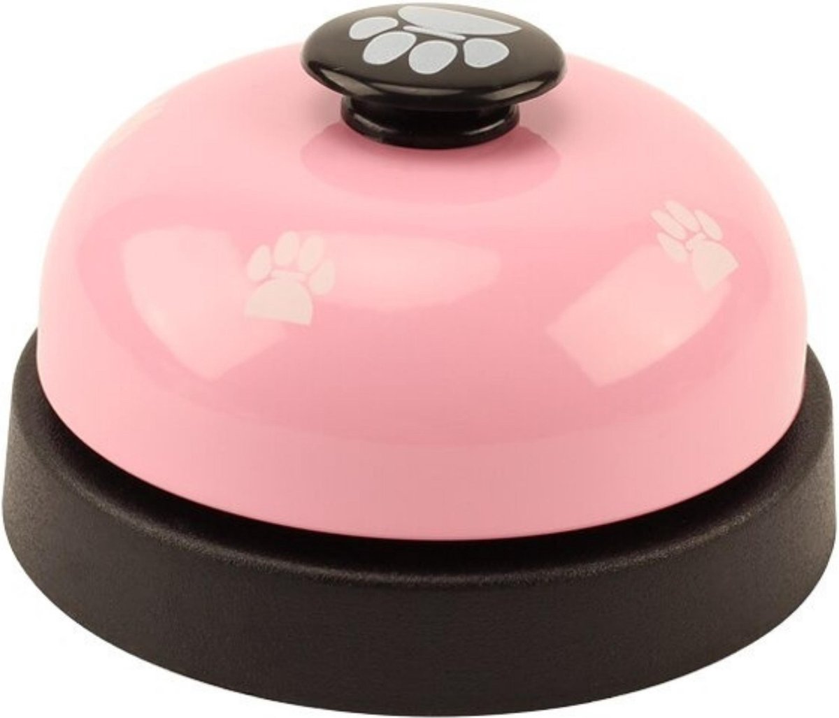 HMerch™ Hondenbel speeltje voor je hond - Bel voor honden - Hondentraining - Roze Zwart