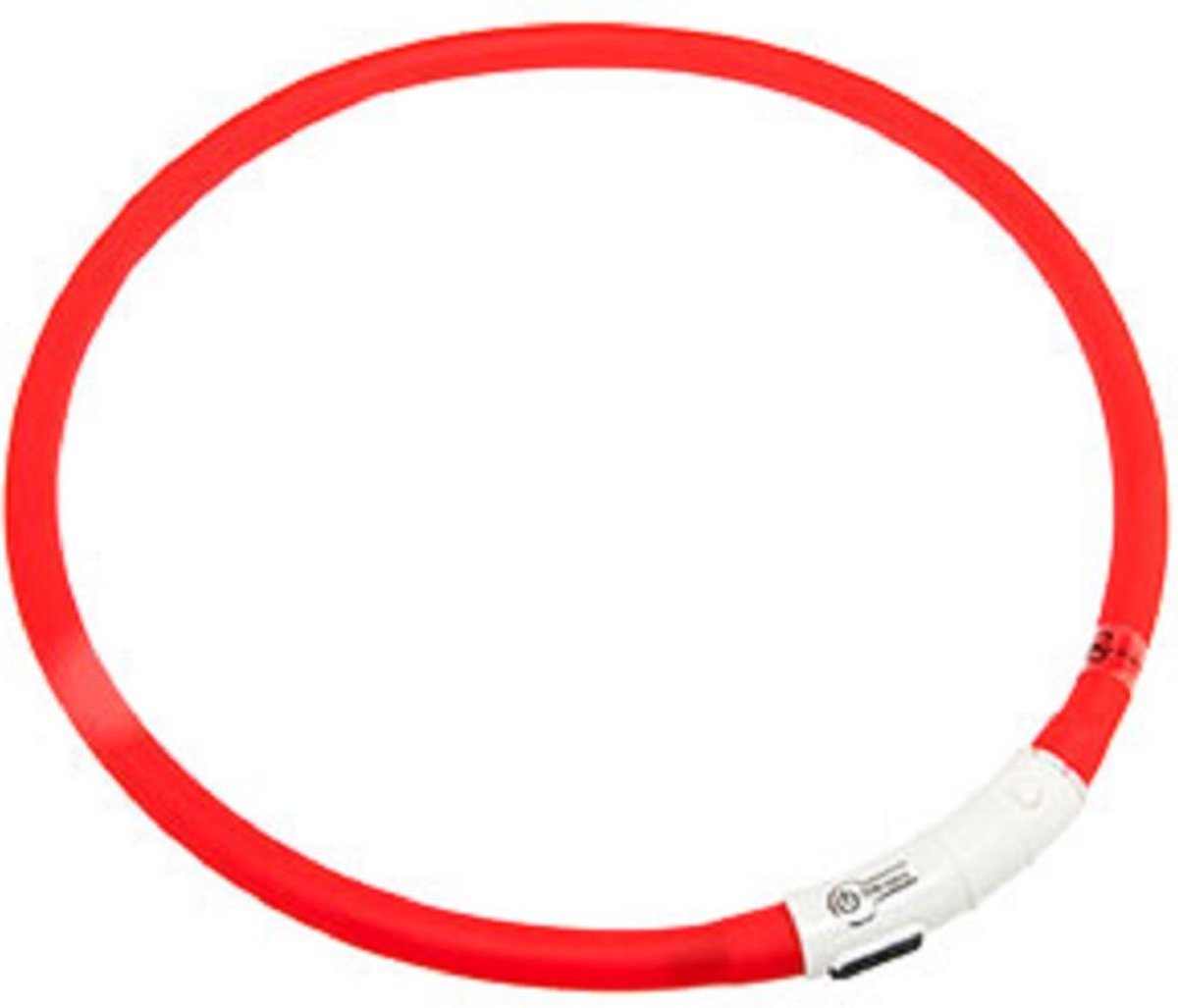 Slang halsband licht - Rood