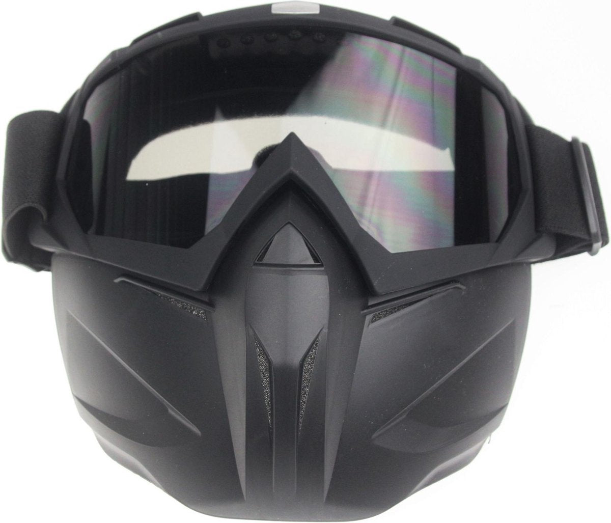 Dark mask / donker masker | motormasker | Zilver Reflectie - masker voor de motor