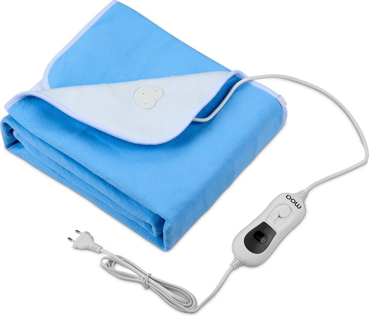 MOA Elektrische deken - Onderdeken - Polar Fleece - 150 x 80cm - 1 persoons - EUB150B