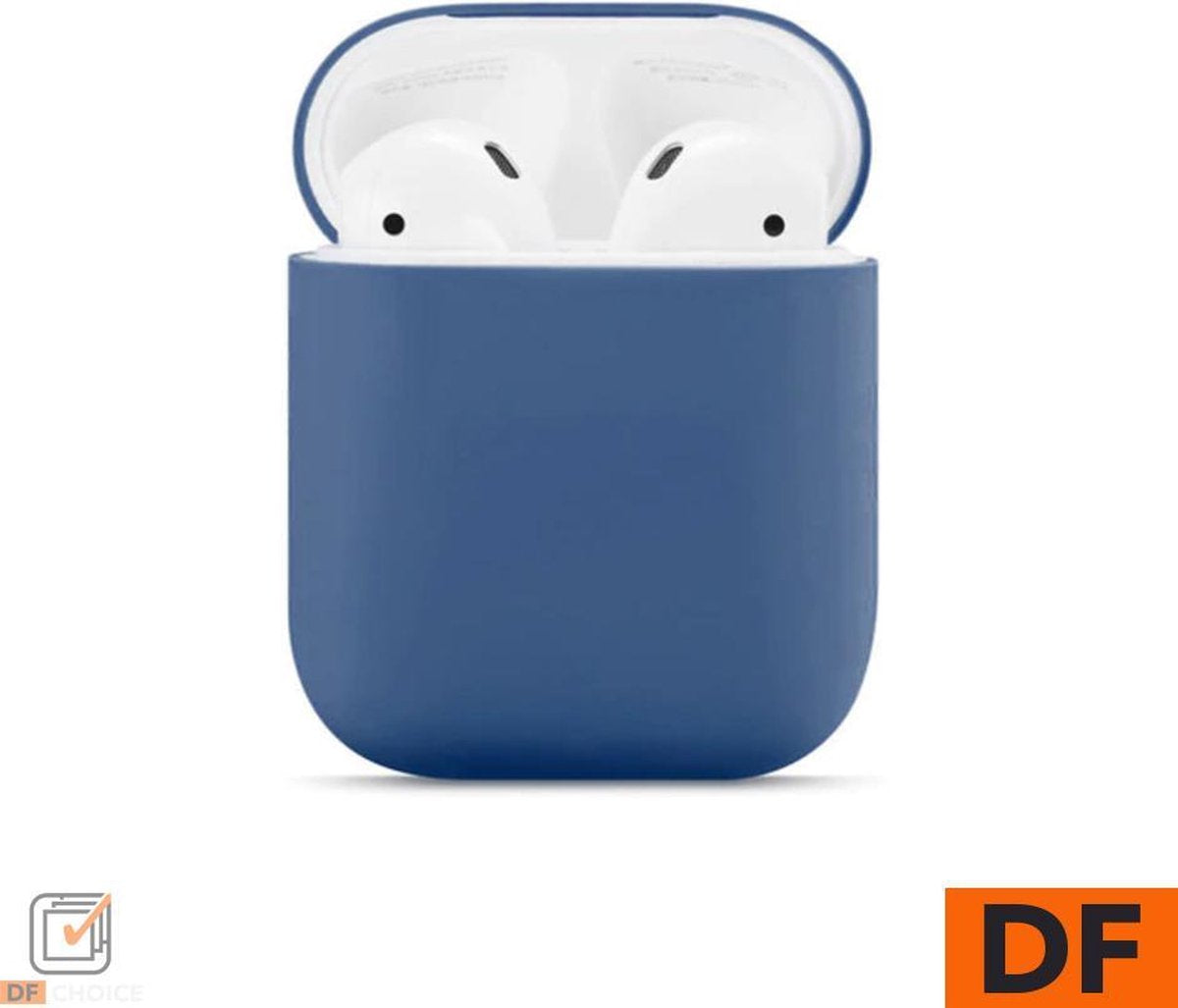 Airpods Siliconen Beschermhoes - Mat Vintage  | Airpods 1 / 2