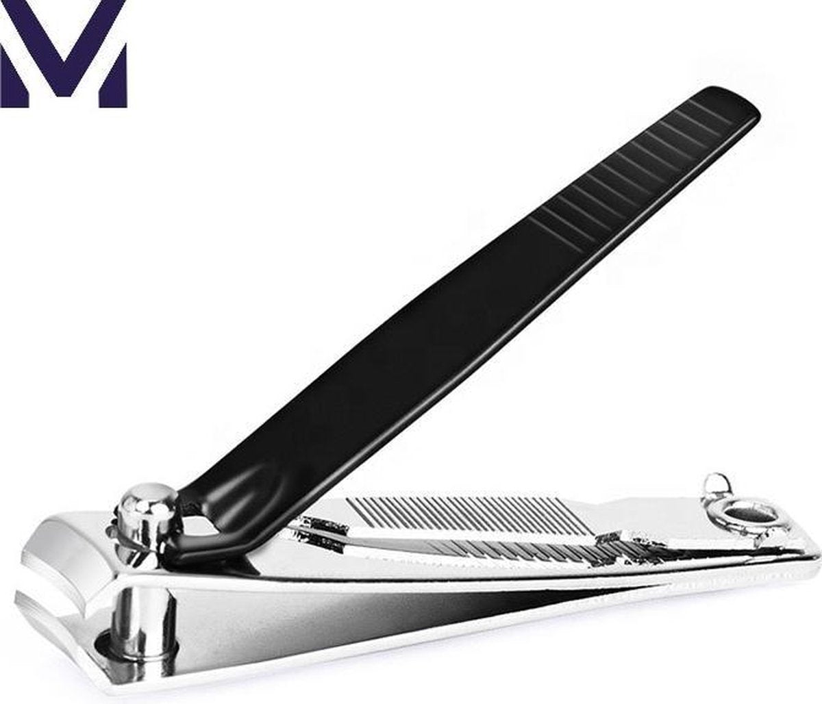 Medies - grote nageltang voor teennagels | teennagelknipper | teennagel knipper | nagelknipper | nagelknipper set | nagelknipper groot | nagelknipper voeten | pedicure | manicure - 8cm - met vijl - stainless steel