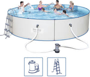 Bestway Hydrium Zwembadset rond 460x90 cm stalen frame