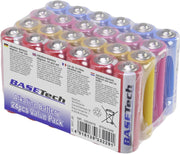 AA batterij (penlite) Basetech Alkaline 1.5 V 24 stuks