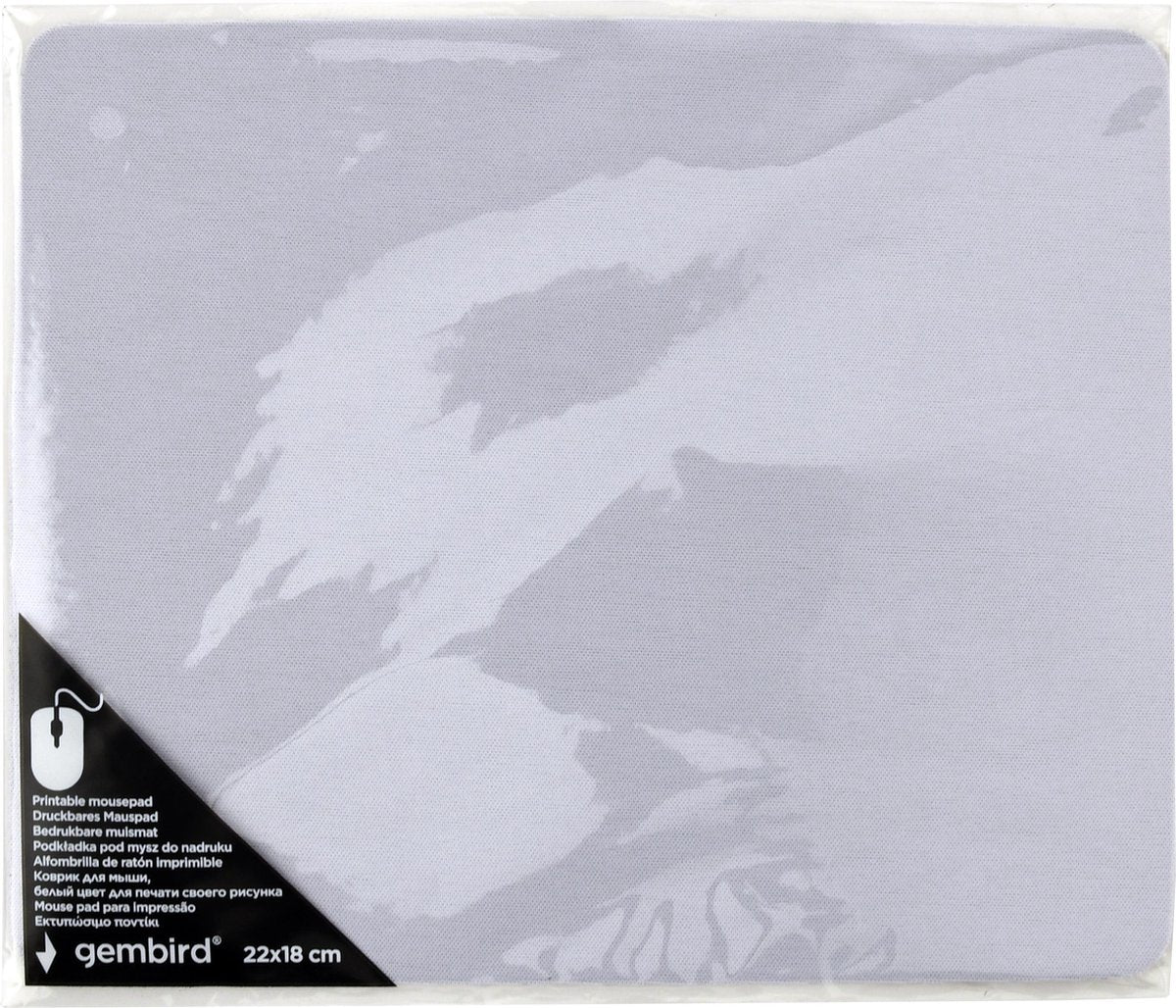 Bedrukbare muismat (220 x 180 mm)