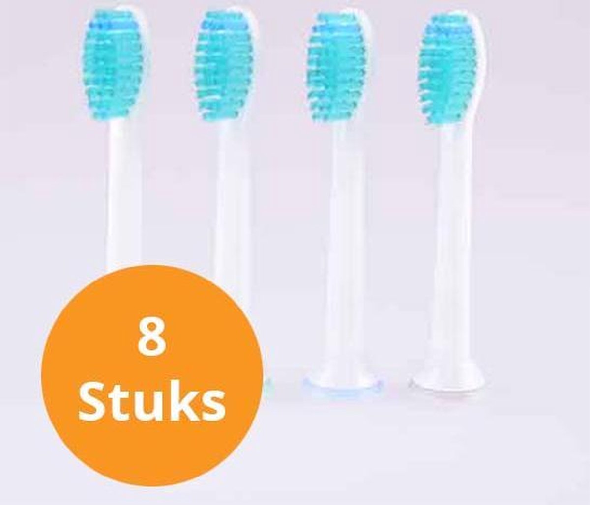 8 Opzetborstels voor Philips tandenborstel
