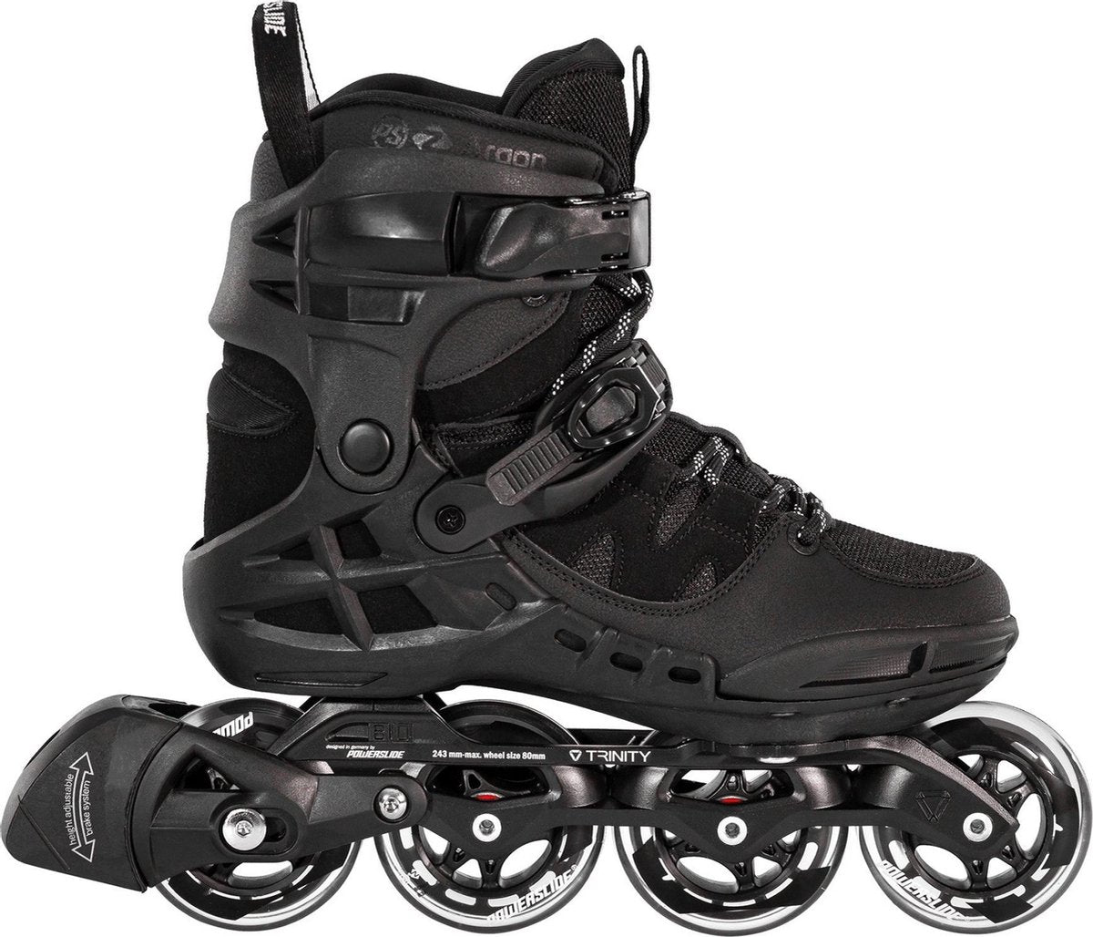 Powerslide Powerslide Phuzion Argon 80 Inlineskates - Maat 42 - Mannen - zwart