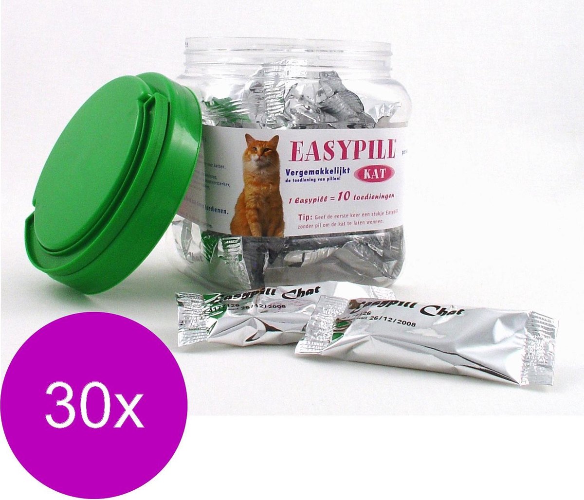 Emax Easypill Kat - Medicijnenhulpmiddel - 30 x per stuk
