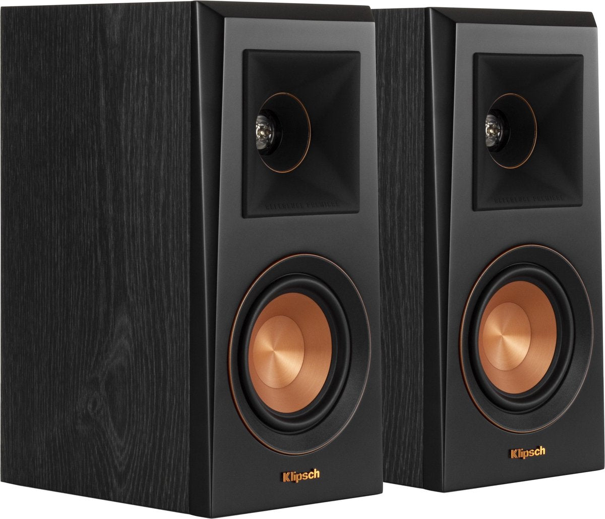 Klipsch RP-400M Boekenplank speaker Zwart/Set