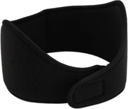 Fleece Hoofdband Unisex - Zwart - One Size