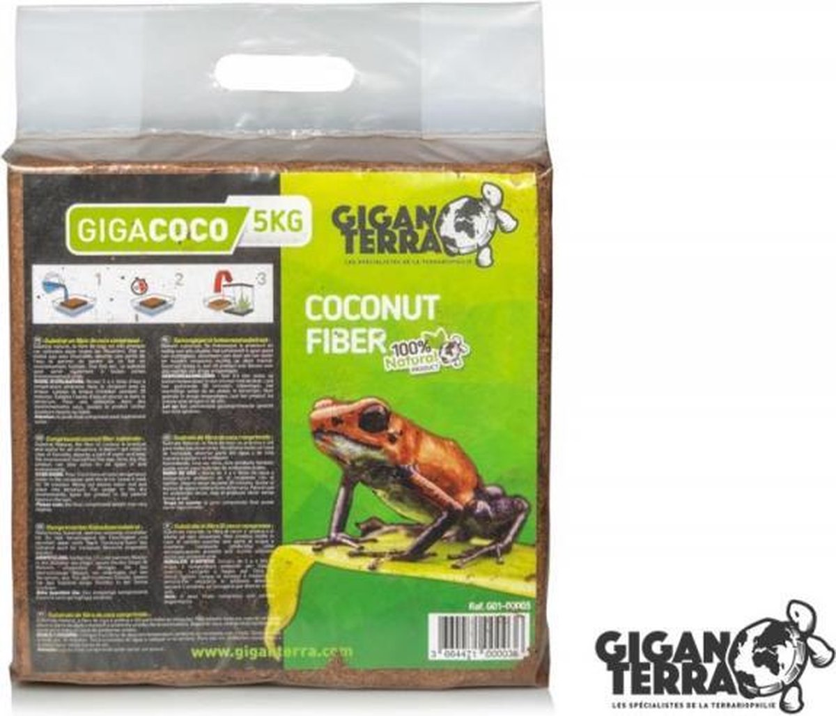 Giganterra Coco Brick 5kg