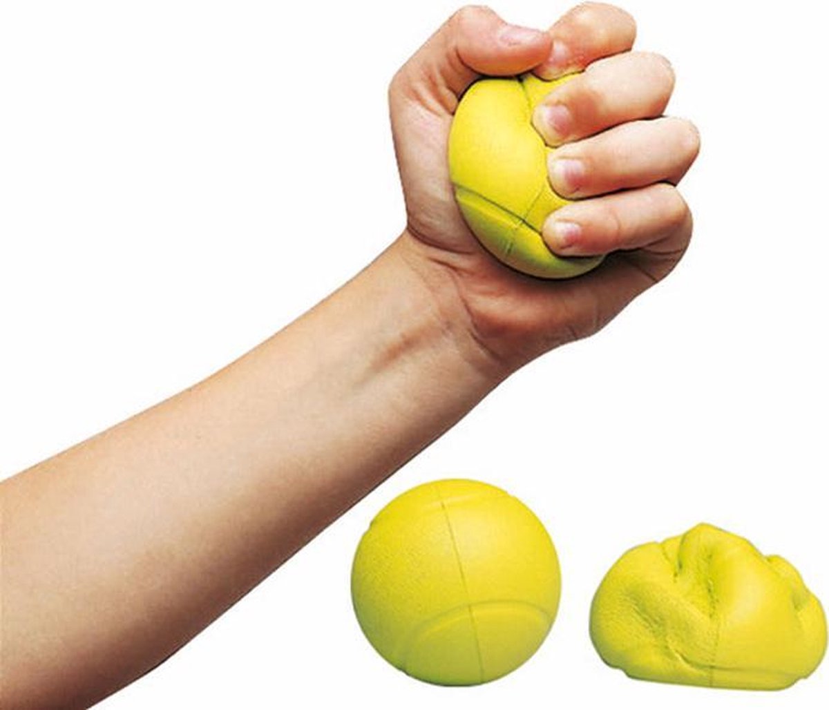Vinger Trainer | Spordas|Knijp- Kneedbal | Stressbal | Kneedbal | set van 2 stuks