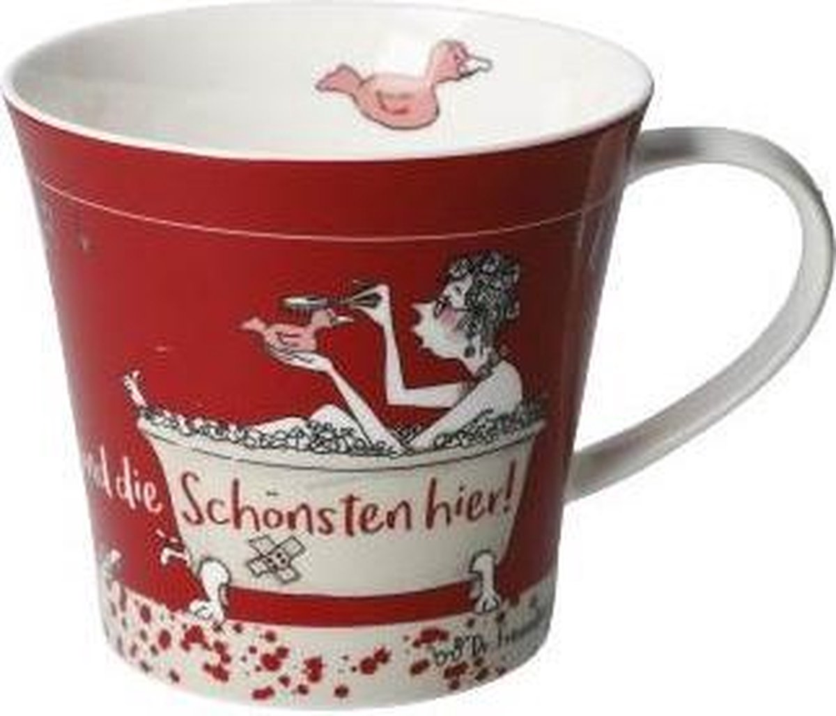 Goebel Quality:  Wir sind die SchÃ¶nsten  Coffee/Tea Mug