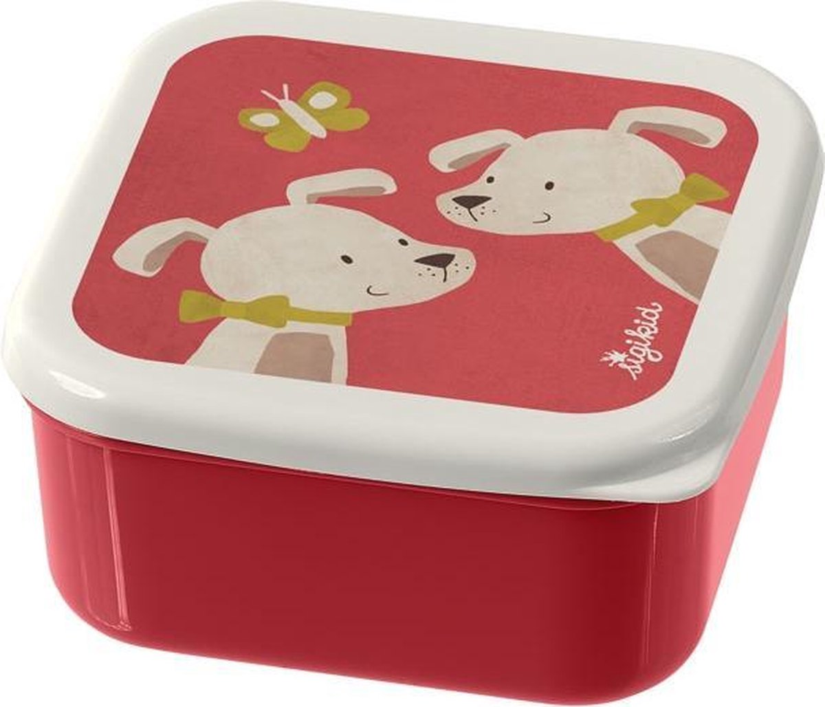 sigikid 3 snack boxes dog
