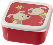 sigikid 3 snack boxes dog