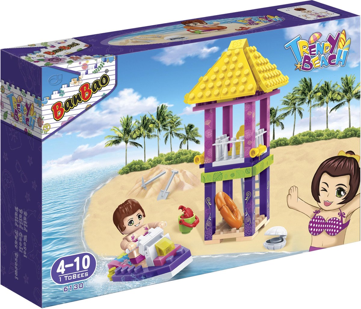 BanBao Trendy Beach Strandreddingstoren - 6130