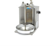 Doner Kebab / Gyros / Shoarma Grill 1 Brander - Gas - RVS - Handmatig - Max. 10 kg Vlees - Verstelbare Spies - Doner Grill - Maxima