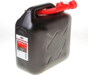 Kelfort Jerrycan zwart voor benzine/water schenktuit 10 liter