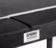 Beschermrand voor trampoline 230 x 300 cm (8x10ft) Rechthoekig - Black Edition - zwarte rand