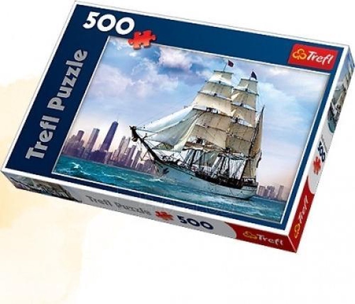 Trefl Puzzel 500 Stuks - Zeilen naar Chicago