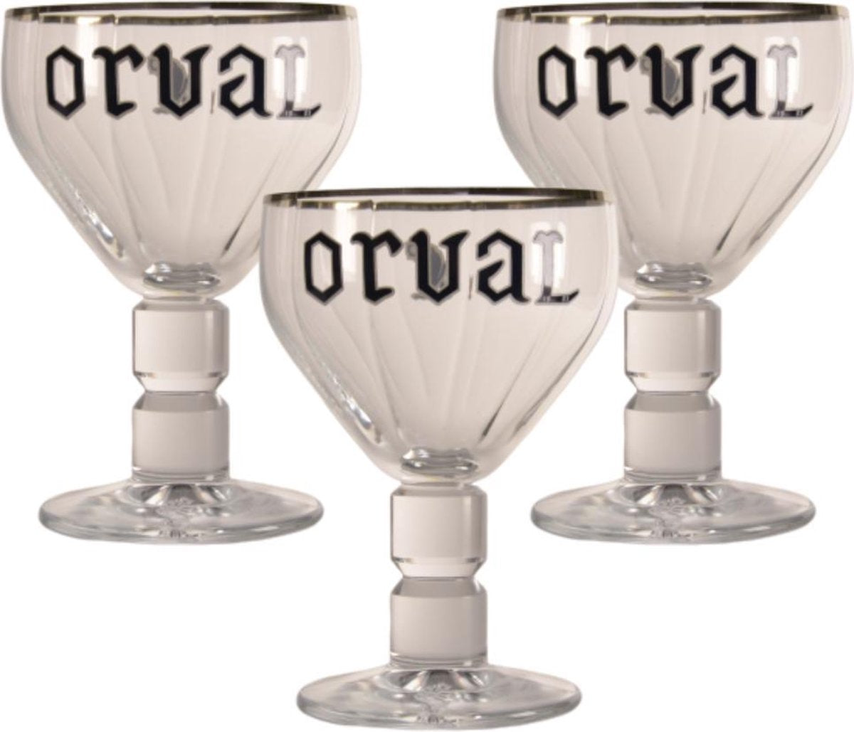 Orval Bierglas - 33cl (Set van 3)