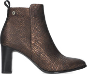 Notre-V 4838 Enkellaarsjes - Enkelboots - Dames - Brons - Maat 41