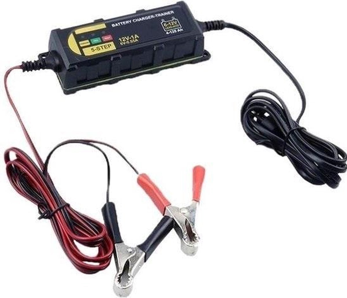 Dunlop Acculader   - Autolader - Caravan lader - Acculader - (6.12 V) ( auto - motor - Boot - Scooter