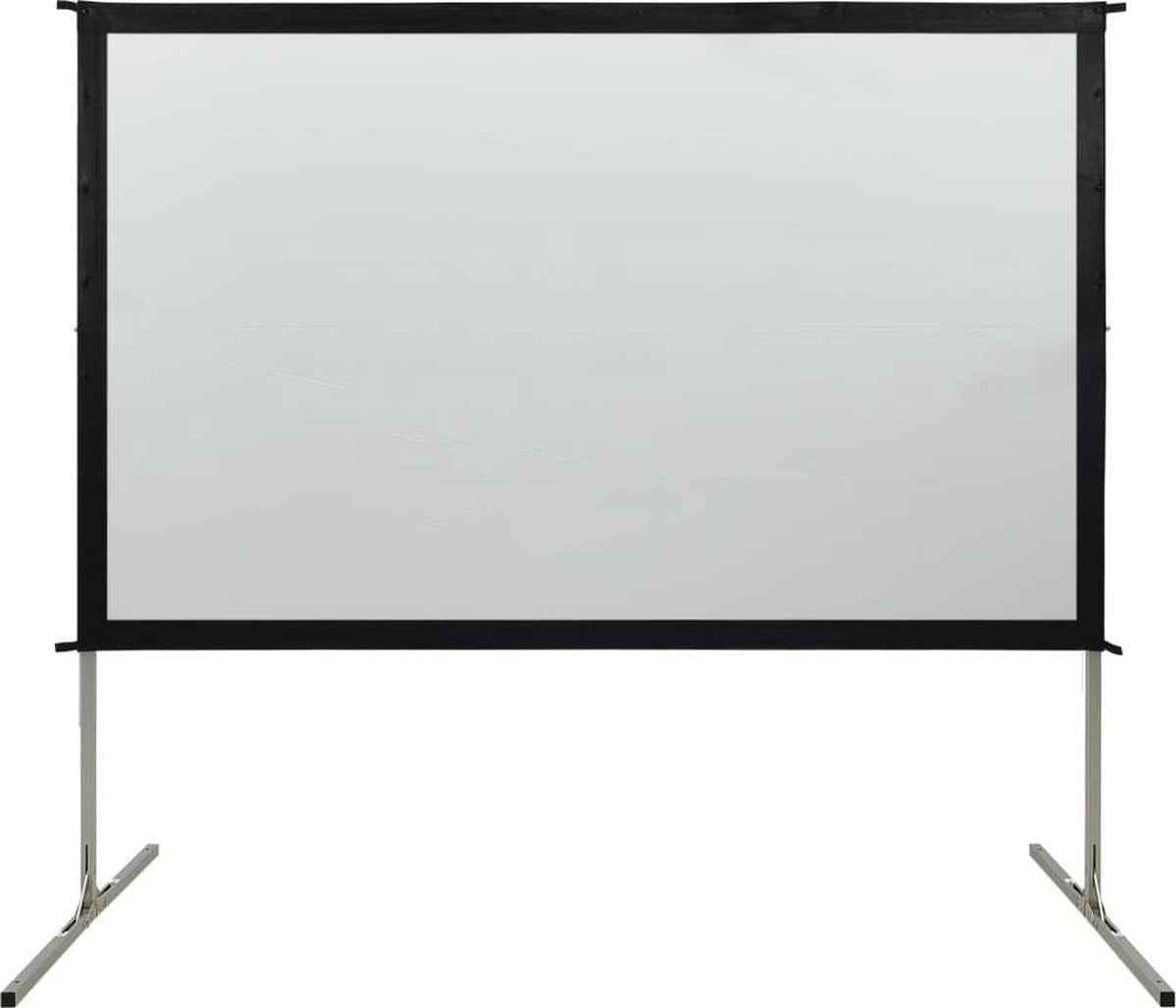 vidaXL Projectiescherm inklapbaar 16:9 84''