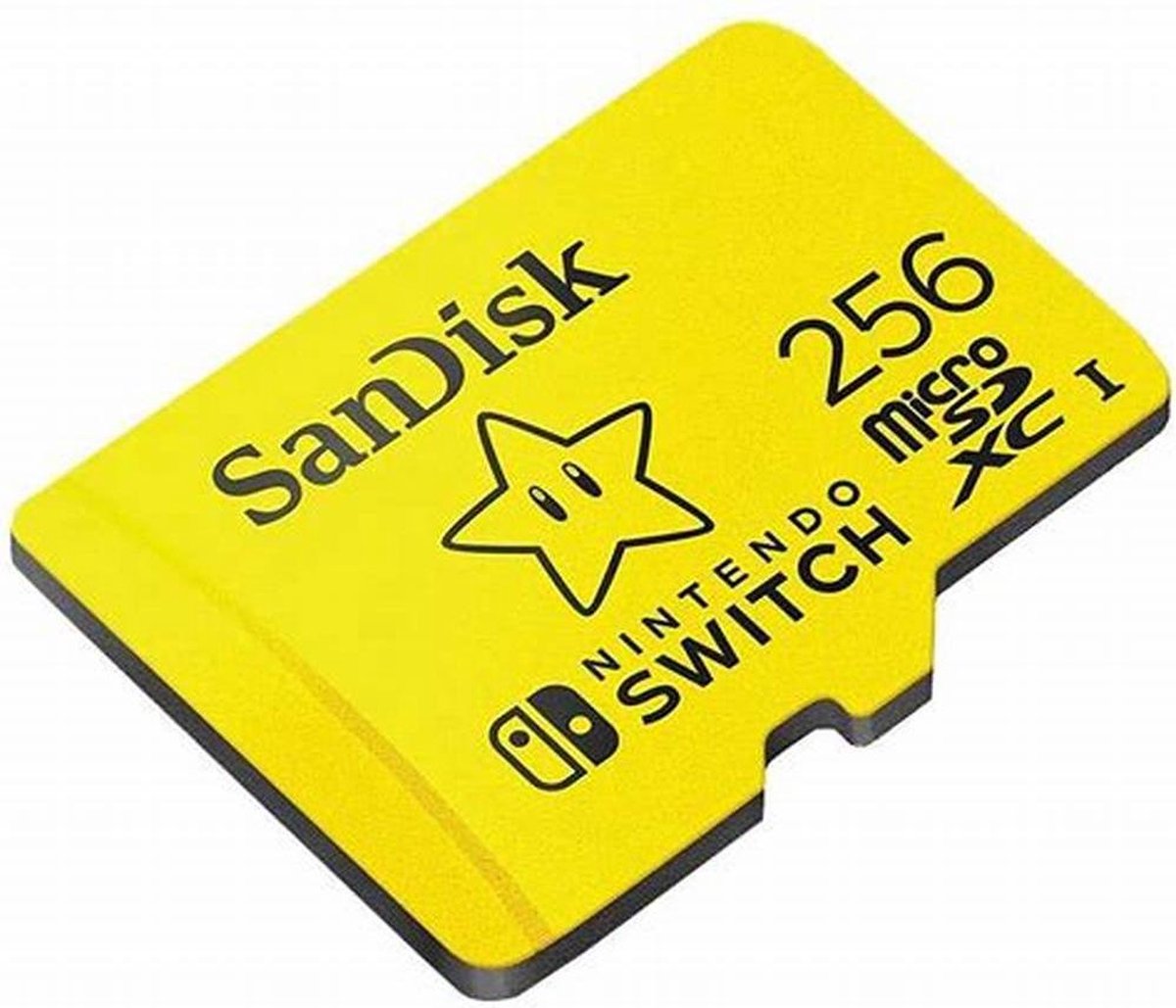 microSDXC UHS-I card voor Nintendo Switch - 256GB - Geheugenkaarten - gamecards -     Temperatuur