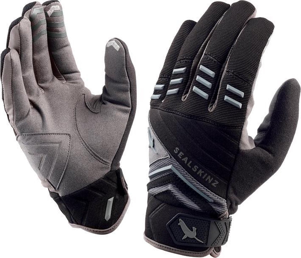 Sealskinz Dragon Eye Trail - Fietshandschoenen - Heren - Maat XXL - Black/Anthracite/Mid Grey