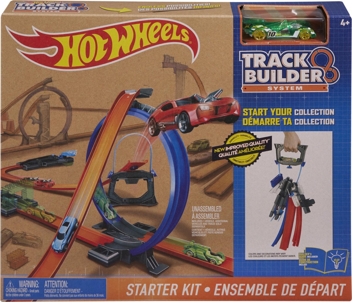 Hot Wheels Baanbouwset - Racebaan