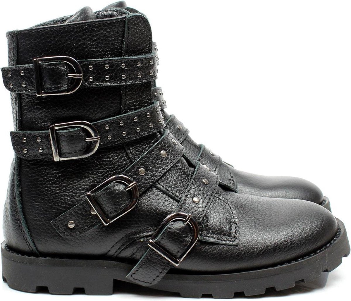 Shoesme TA9W012 bikerboots zwart