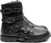 Shoesme TA9W012 bikerboots zwart