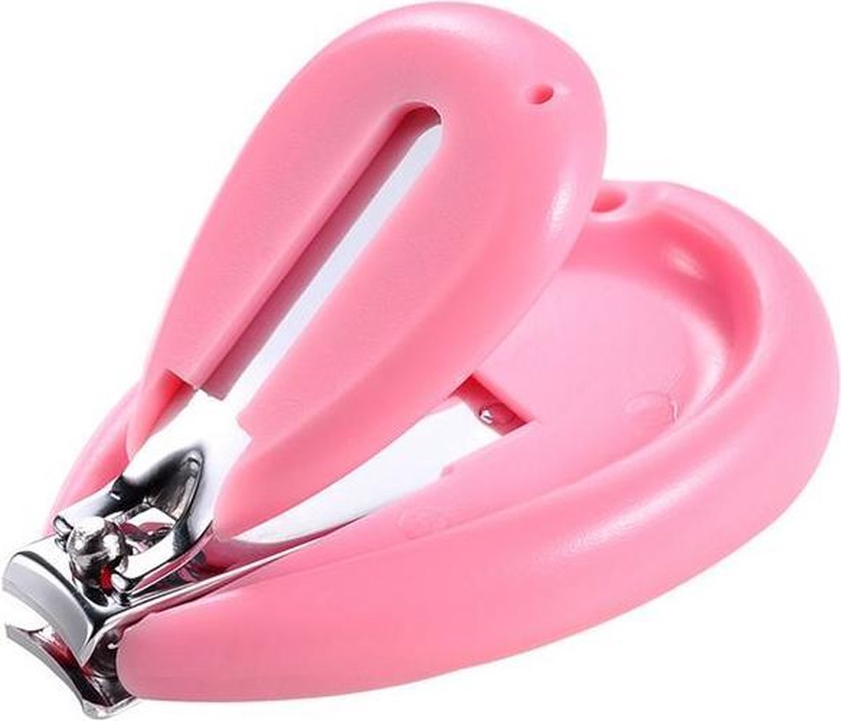 Baby nagelschaartje - nagelknipper roze