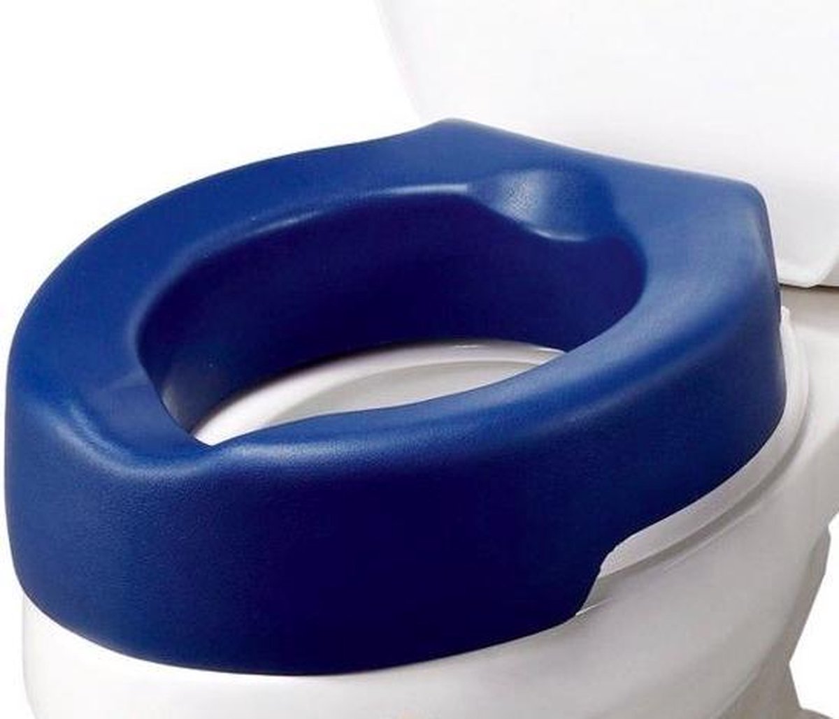 Toiletverhoger in contrastkleur 10 cm - donkerblauw
