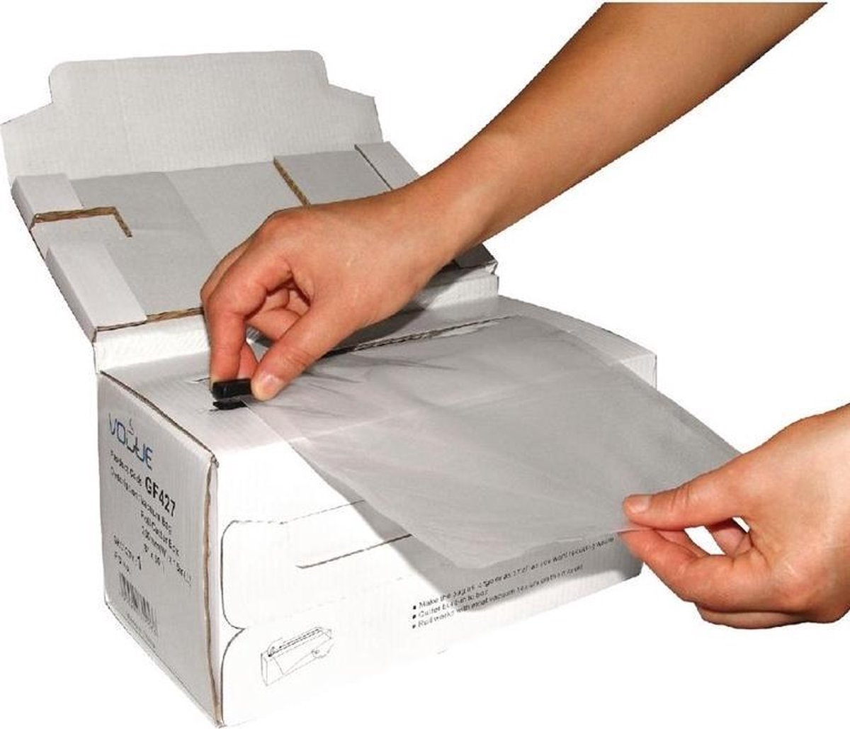 Vogue vacuumfolie op rol met dispenser 200mm x15m