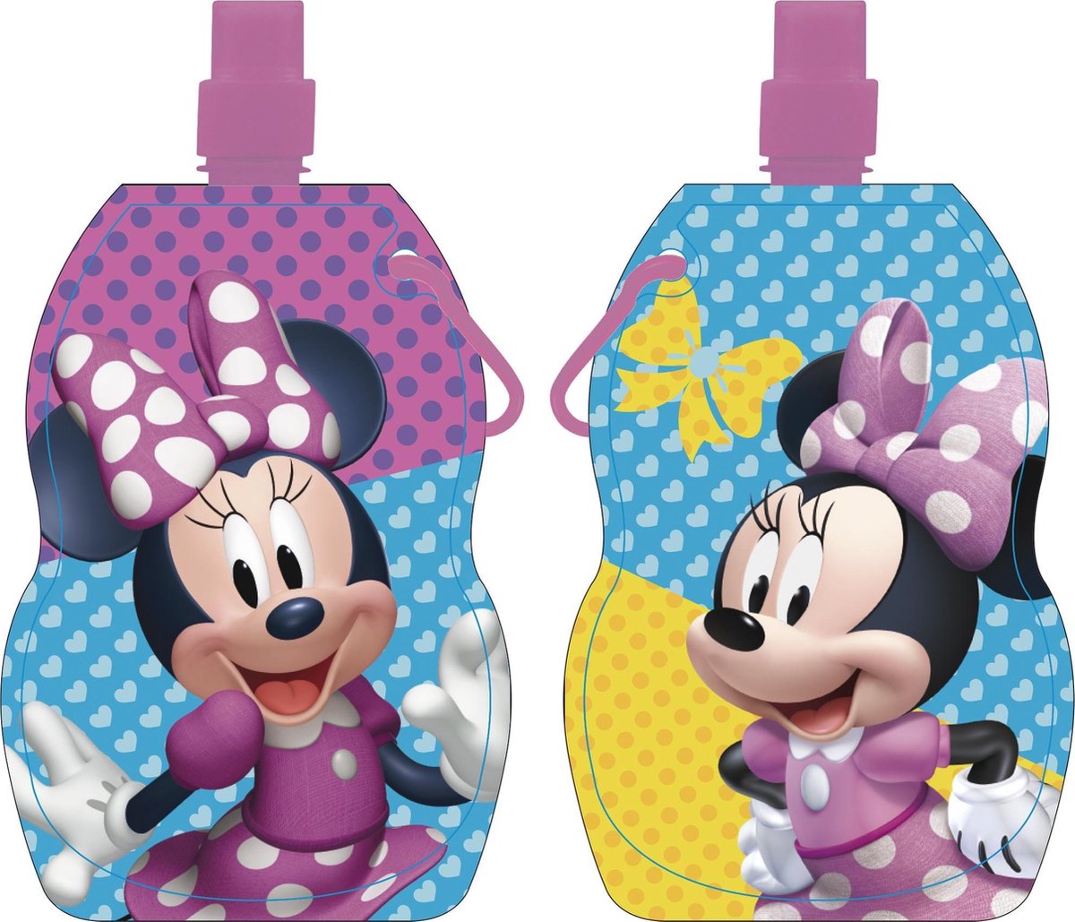 Disney Schoolbeker Opvouwbaar Minnie Mouse Meisjes 500 Ml Roze