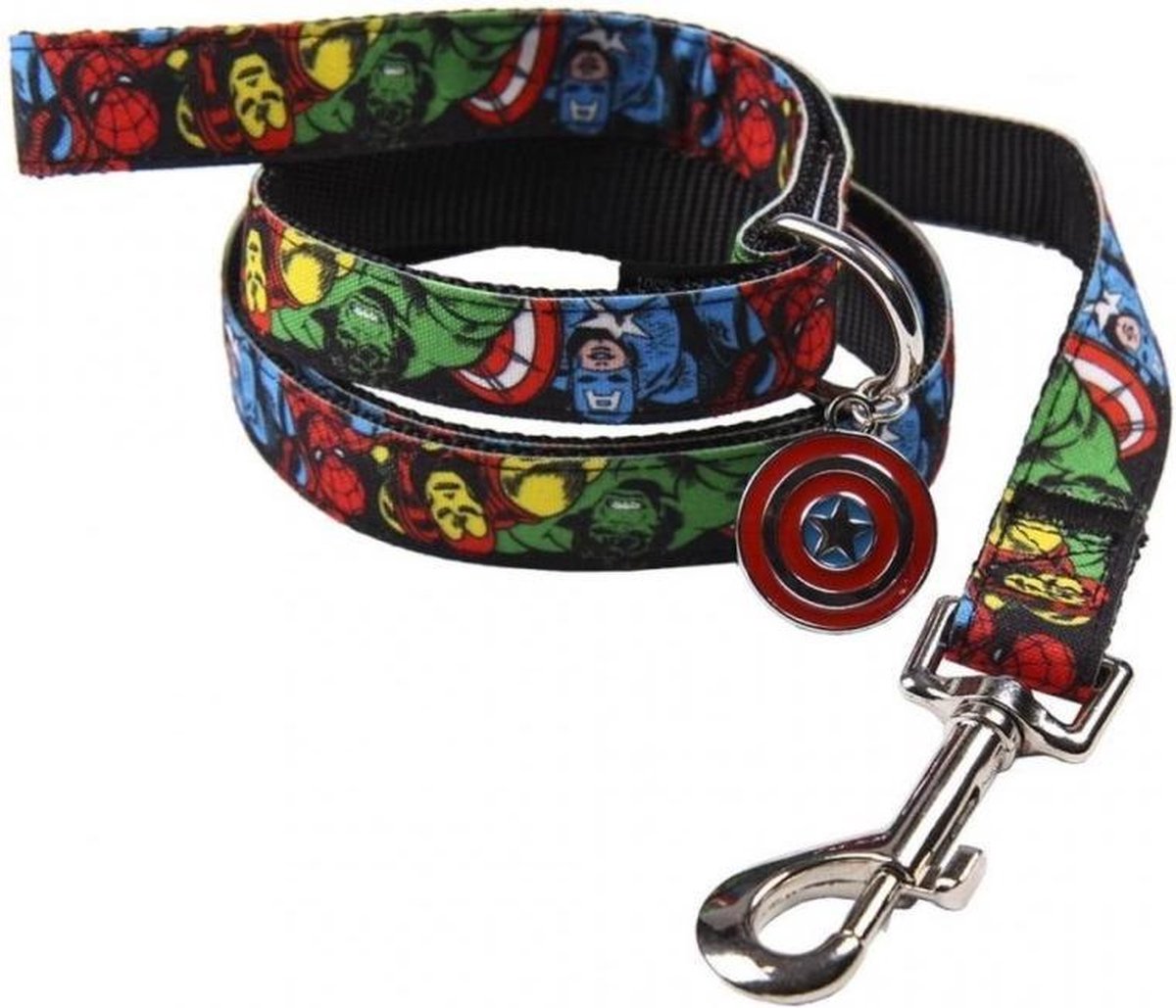 MARVEL - Hondenriem - S (Lengte 120cm -  breedte 1.5cm)