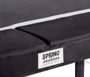 Beschermrand voor trampoline 153 x 214 cm (5x7ft) Rechthoekig - Black Edition - zwarte rand