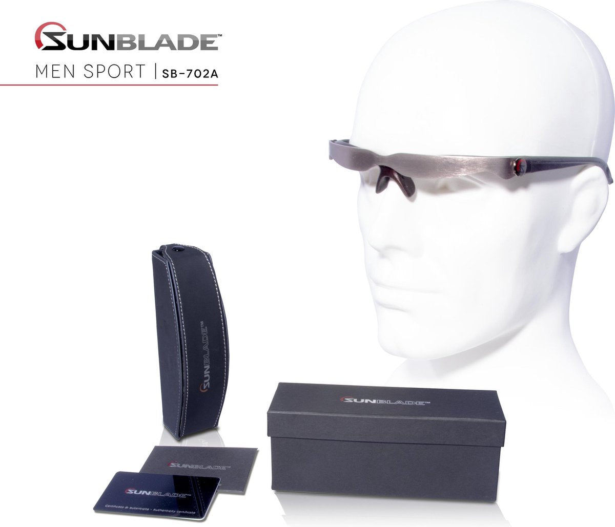 Sunblade SB-702A Sports - Design zonnebril - Uniek ontwerp zonder glazen!