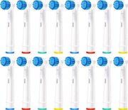 Zachte Opzetborstels - 16 stuks - Geschikt voor Oral-B