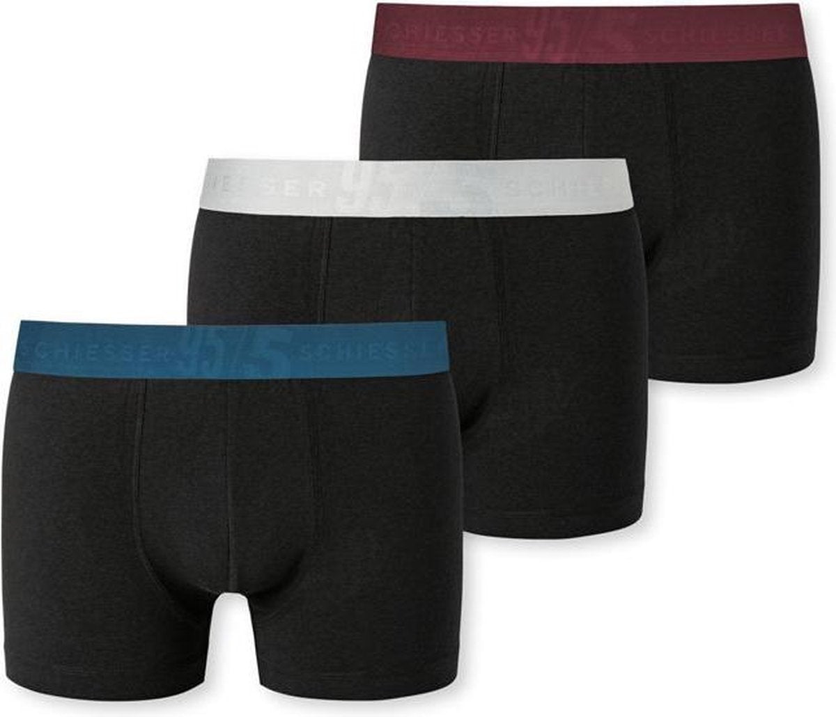 Schiesser 3-pack boxershort mannen multi