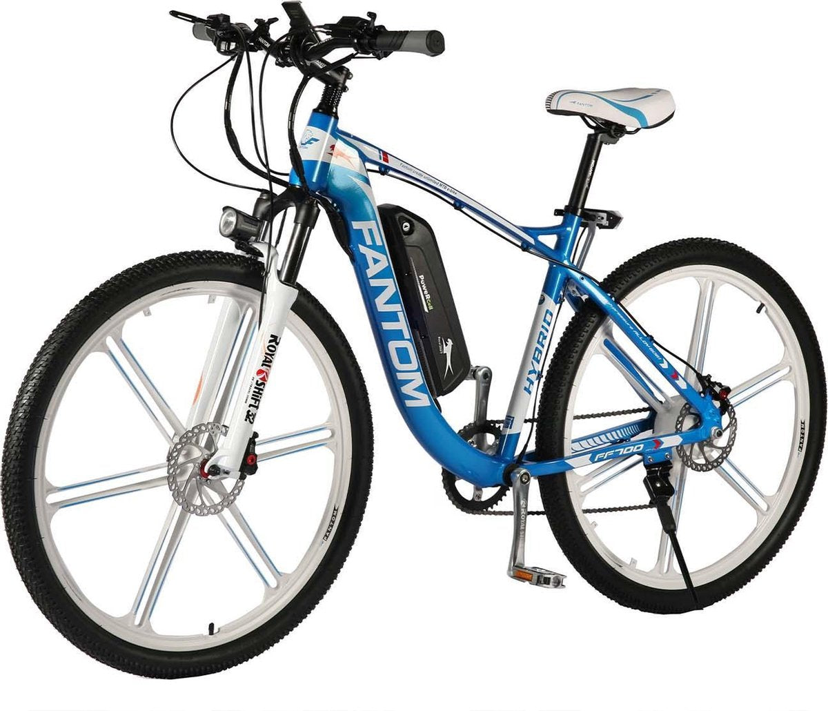 FANTOM E-BIKE met gashendel | Model FF700 - Apollo M29 | 29” Rim Wheeled | 20" Frame Size | 5 verschillende rijmodi | 4.2” LCD Screen  | Afneembare Lithium-ion batterij | Hydraulische remmen MET e-sensor | Slimme Licht-Systeem
