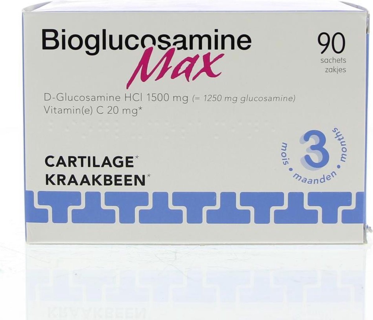 Trenker Bioglucosamine Max Zakjes Gewrichten 90zakjes