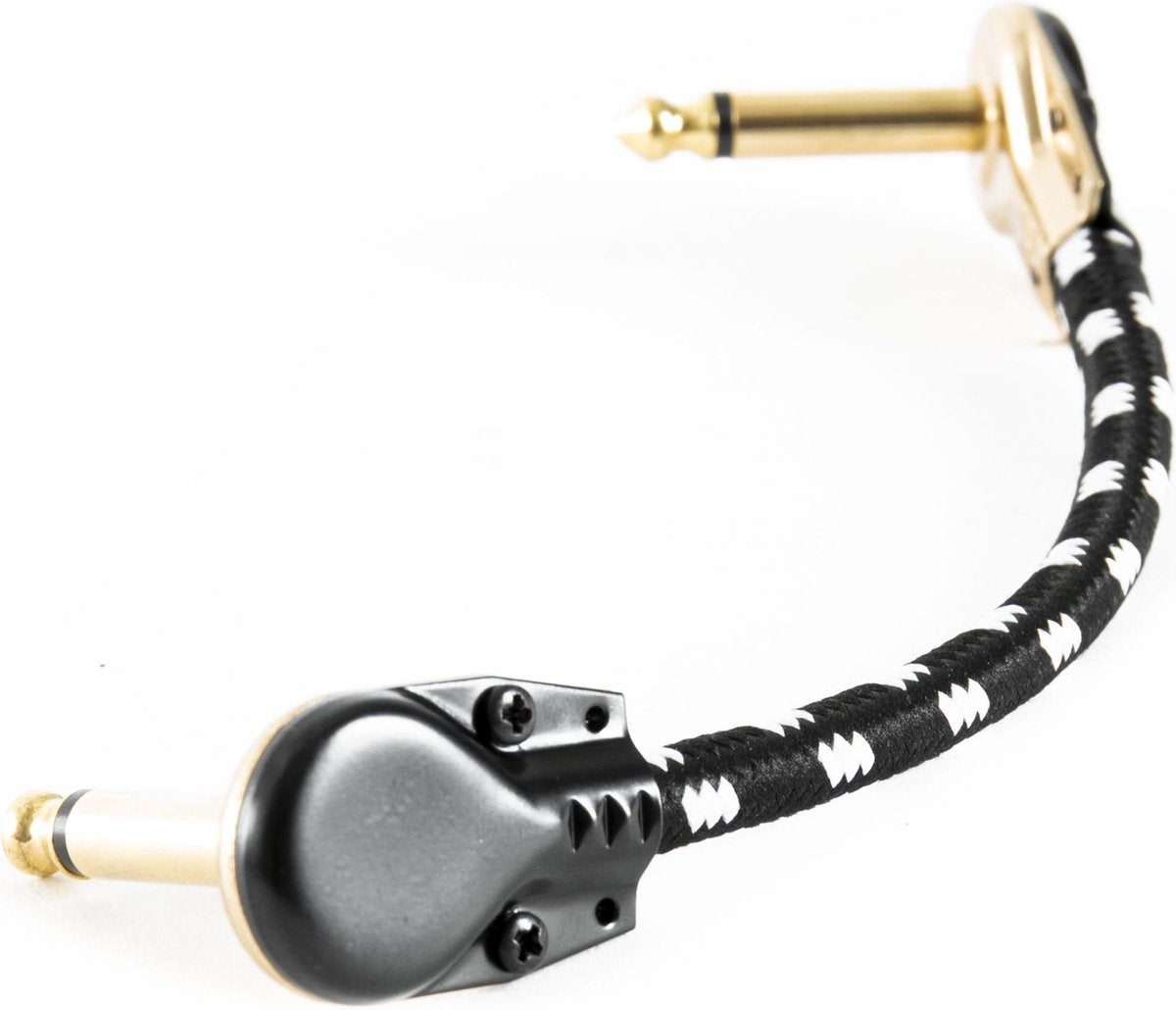 Patchkabels voor gitaren - Fame Deluxe Patch Cable Pancake 10cm