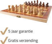 Thexa - schaakset (29x29 cm) - hout