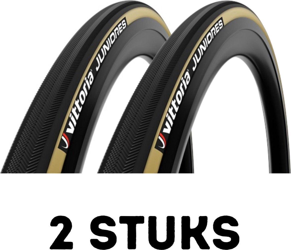 Fietsband - Buitenband - Set van 2 - Tubularband Juniores Blacktread 20 x 7/8