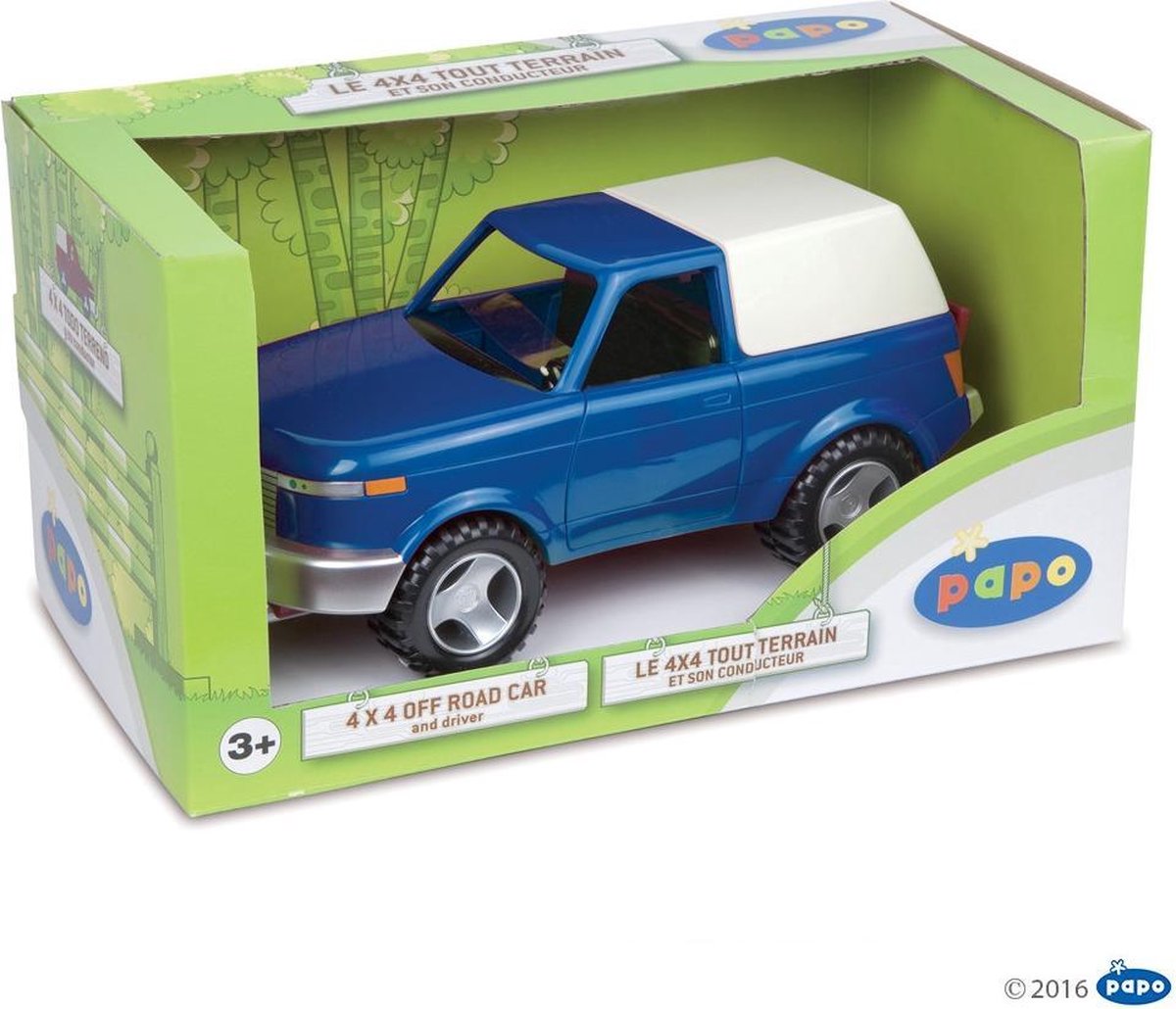 Papo 4WD Terreinwagen met bestuurder
